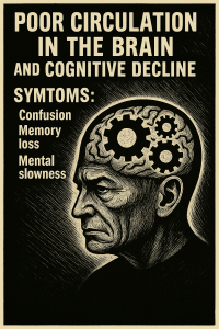 Poor circulation in the brain