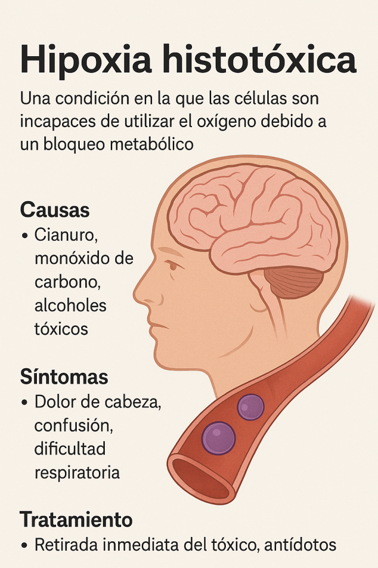 Hipoxia histotóxica: cuando tu cuerpo no puede usar el oxígeno - NeuroAiD™