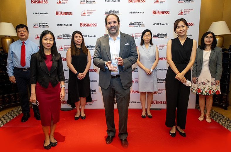 Moleac Pte Ltd wins SBR National Business Award for Pharmaceuticals | July 2021