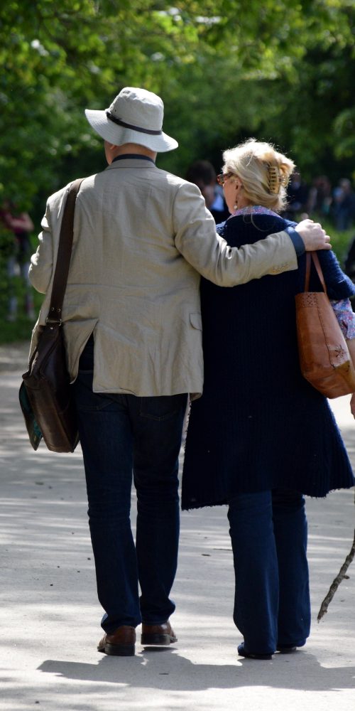 a senior couple walking in the park 2021 08 30 06 57 54 utc min