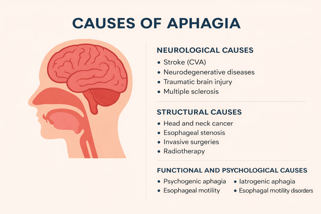 Causes of aphagia