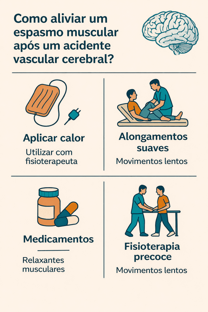 Como aliviar um espasmo muscular