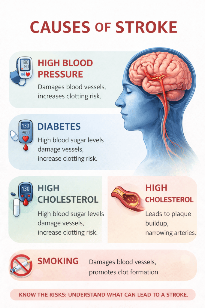 causes of a mild stroke