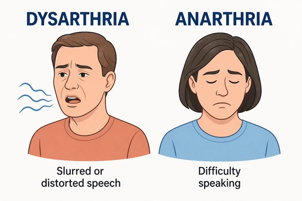dysarthria and anarthria