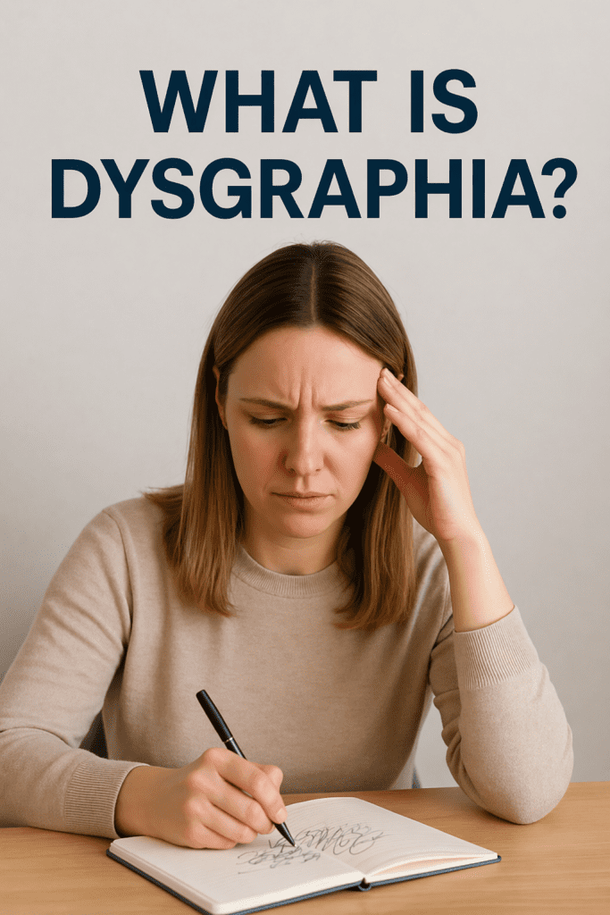 dysgraphia