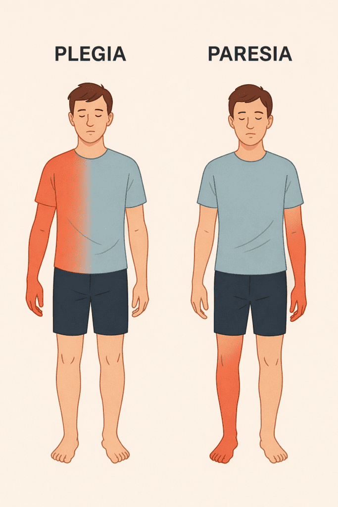 plegia e paresia