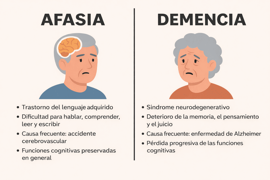 Afasia y demencia
