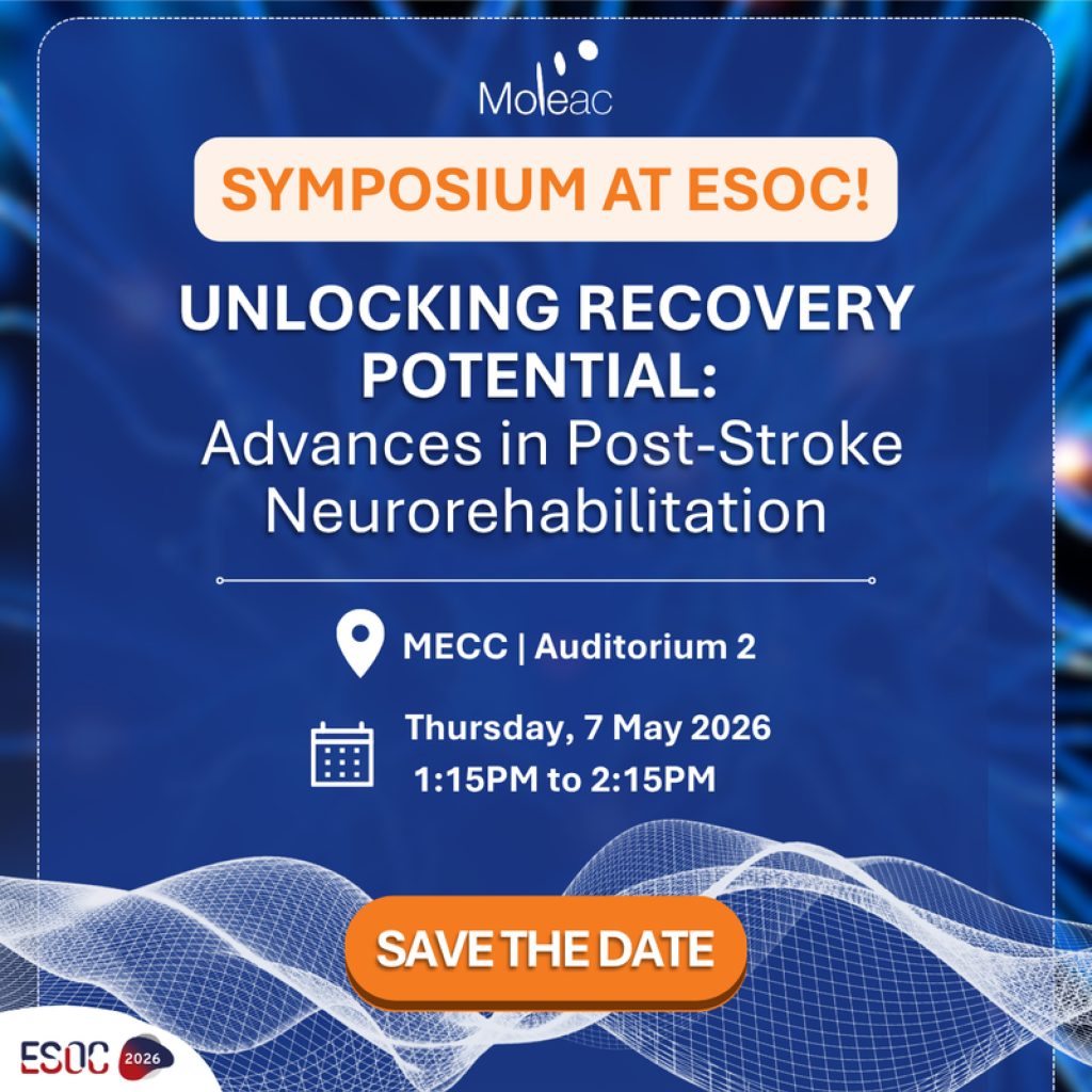 Unlocking Recovery Potential: Join Our ESOC 2026 Symposium on Post-Stroke Neurorehabilitation 2 Moleac Parallel Industry Symposium Page 1 1
