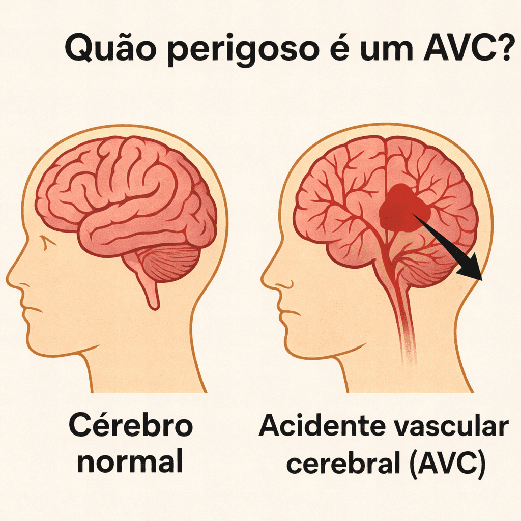 Quão perigoso é um derrame cerebral
