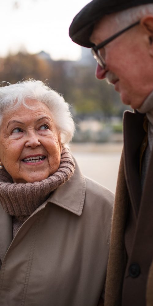 happy senior friends on walk outdoors in town park 2022 01 18 23 20 51 utc min