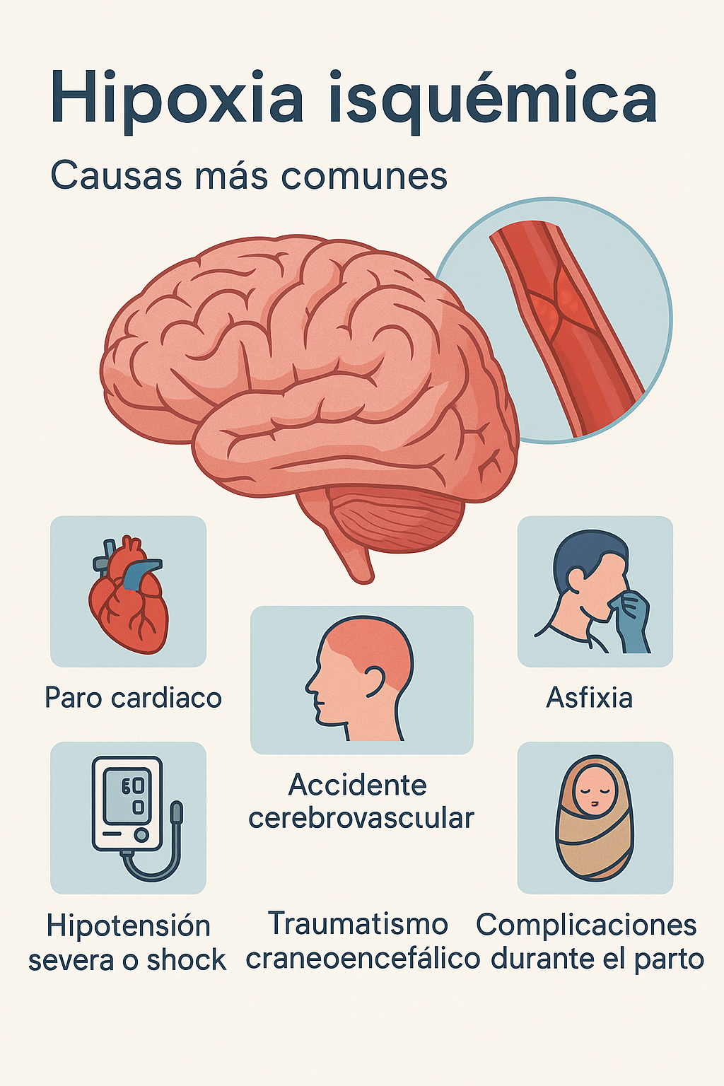 ¿Qué es la hipoxia isquémica y por qué es tan grave? - NeuroAiD™