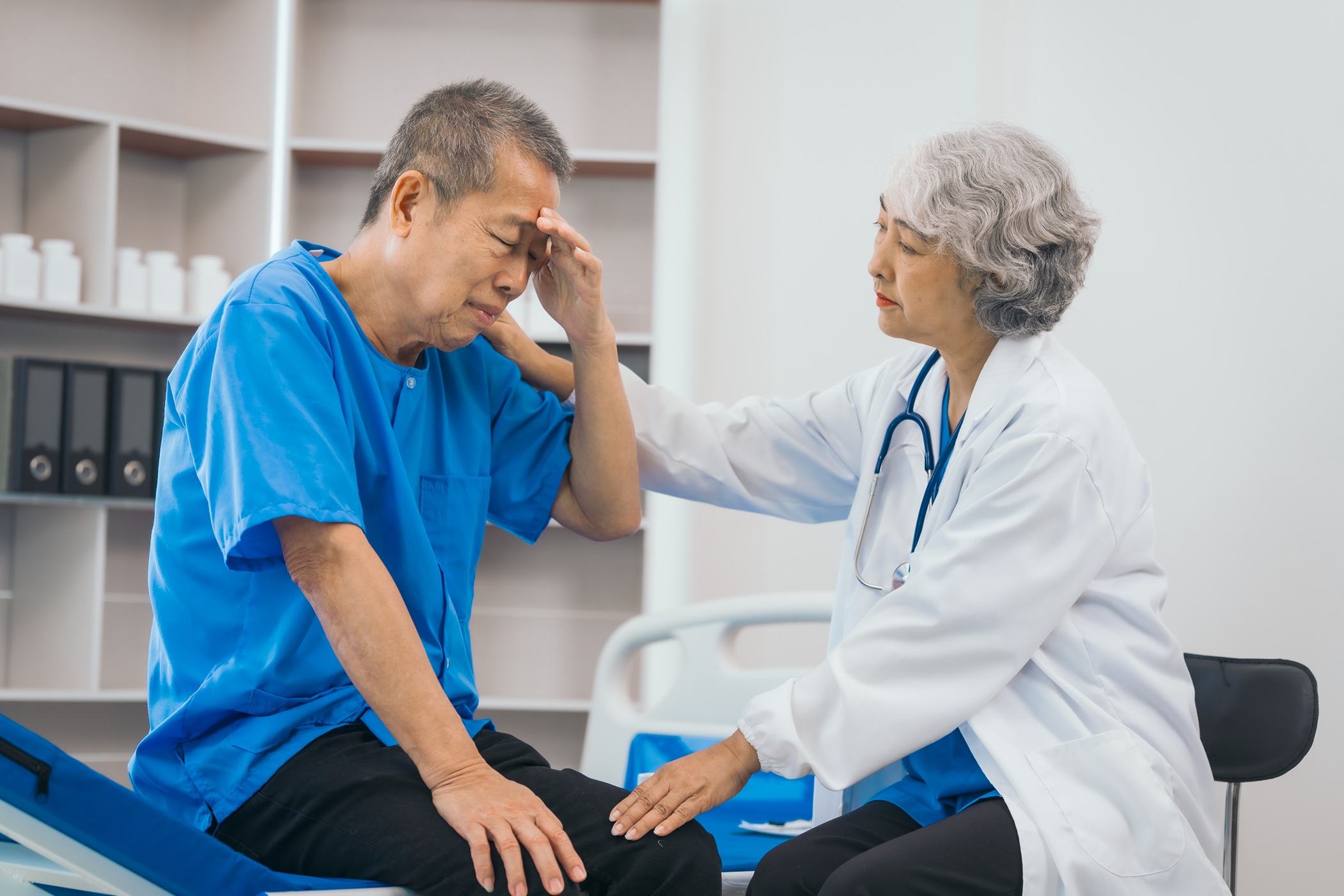 Onde dói antes do derrame